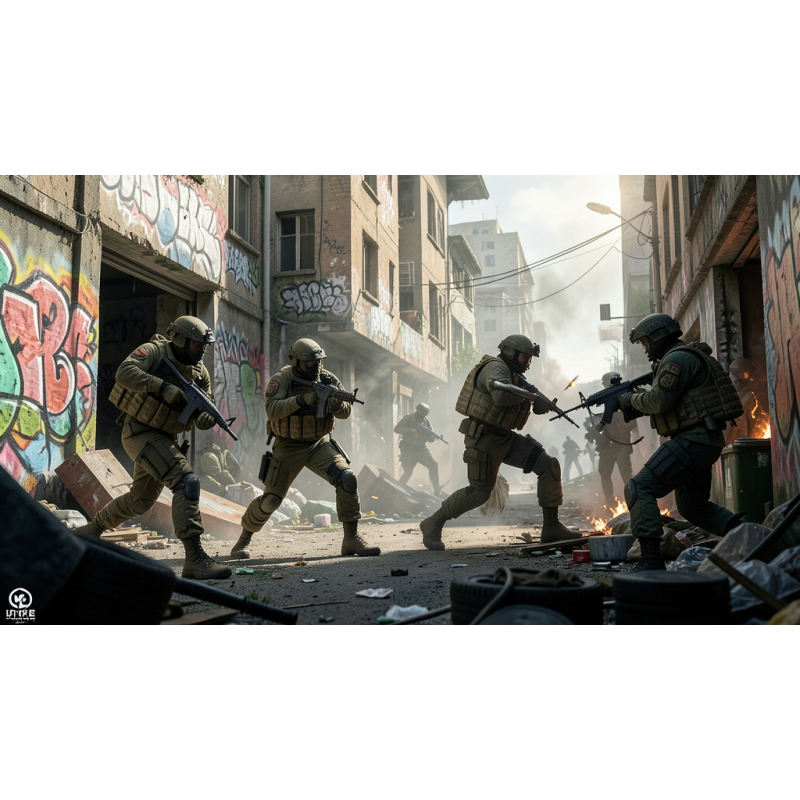 Black City Airsoft — игра