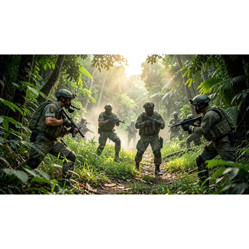 Joc Airsoft 26 — Action Bogota